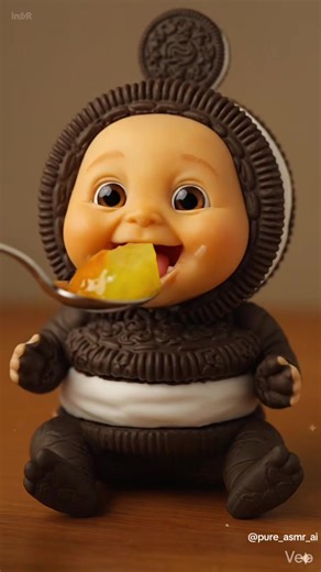 Oreo eating ASMR #satisfyingvideos #eatingsounds #fyp #aiasmr