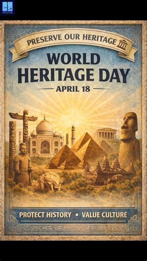 World Heritage Day 🏛️ | Protect Our History 🌍 #HeritageDay #Culture #Shorts