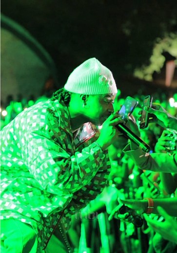 Magixx Performs Hit Song in Uganda