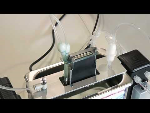 Print Head Doctor recovers Konica-Minolta KM512 print head of HP9000s / Seiko Colorpainter 64s