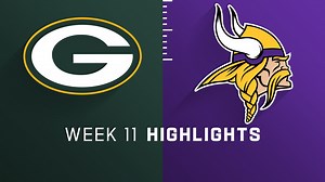Packers vs. Vikings highlights | Week 11