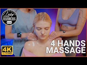 Professional 4 Hands Head & Neck Care | Barber Session