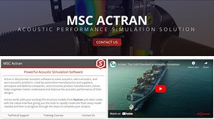 MSC Actran - Powerful Acoustic Simulation Software
