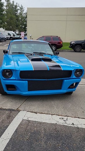 This beautiful blue wide body fastback Mustang is heading out for it's s roller shots with Shawn and the video crew from @autotopiala. This high end custom has a stroked and bored 351 now making 408 cubes. Beasts like this and the team @autotopiala are always welcome @socalclassic. #mustangs #mustangsofinstagram #mustangklaus #mustangownersclub #custombuilt #widebody #fordmustang #hotrod #streetmachine #streetbeast #restomod #mustangmadness #prostreet #protouring # | So Cal Classic Car Storage