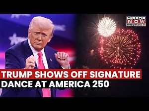 Trump Performs Signature Dance at Mount Rushmore After America 250 Speech | Viral Moment | Watch
