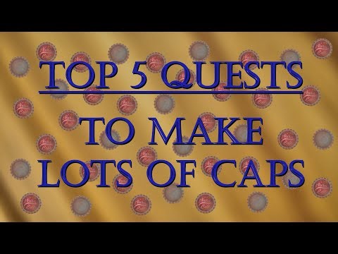 Top 5 quest to make lots of caps | Fallout 4