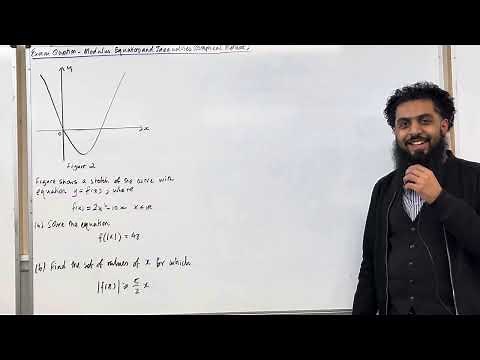Pure Maths EQ - Modulus Equations and Inequalities (Graphical Method)