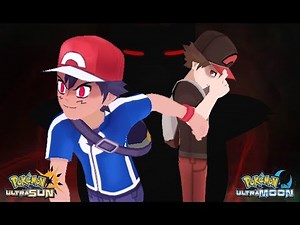 Pokemon Ultra Sun and Ultra Moon: Dark Ash Vs Dark Red (Red Vs Ash)