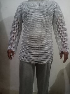 Lightweight Aluminum Chainmail Shirt, LARP Cosplay Costume, 10mm - Etsy