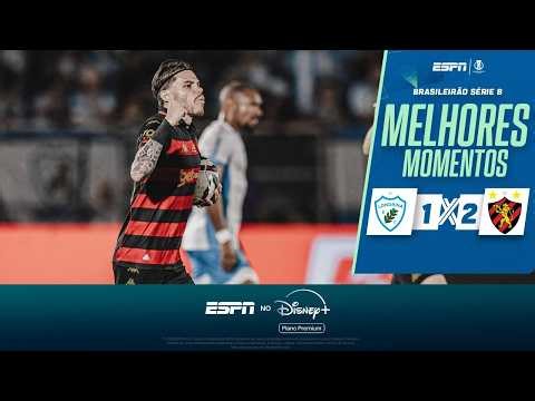 Sport beats Londrina in a comeback victory and wins their first game in Série B | Highlights