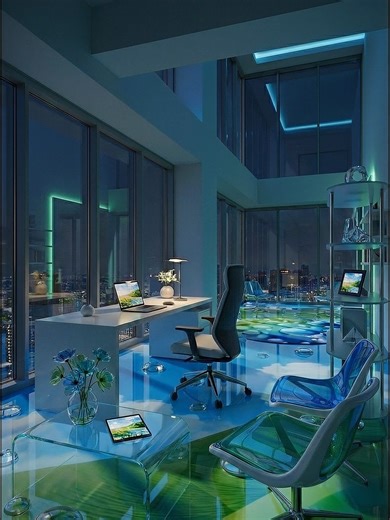 Fruitiger Aero office! #epoxy #epoxyfloor #viral #fyp #fruitigeraero