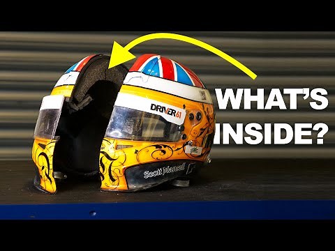 What's Inside an F1 Helmet?