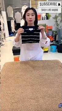 Folding And Organizing Clothes 9 #dailyhacks #foldinghacks #diy