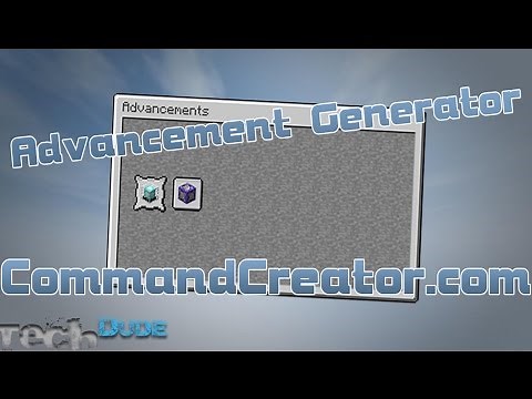 Advancements Generator | Minecraft 1.12 Snapshot!