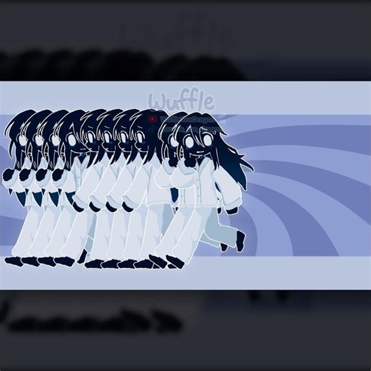 Looping the rooms || #oc #animationmeme #fyp