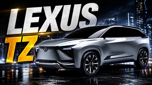 Lexus unveils all-new TZ three-row electric SUV