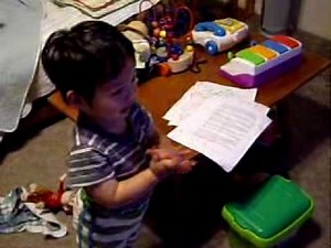 アルゴリズム体操を踊る息子