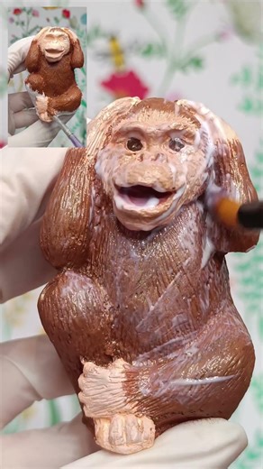 Monkey 🐵. #art #coloring #painting #craft #shorts #monkey