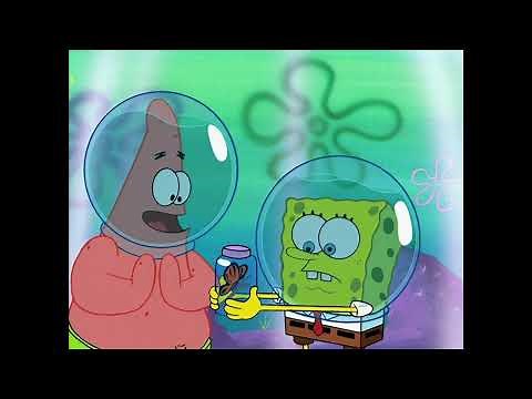 SpongeBob and Patrick sees a butterfly | Full Scene |‪@SpongeBobandhisFriends‬