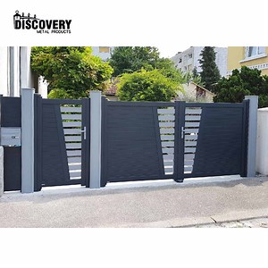 [Hot Item] New Style Aluminum Modern Metal House Gates Designs