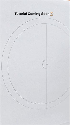 Just One Curve… 🌸 Kolam Teaser | Tutorial Soon