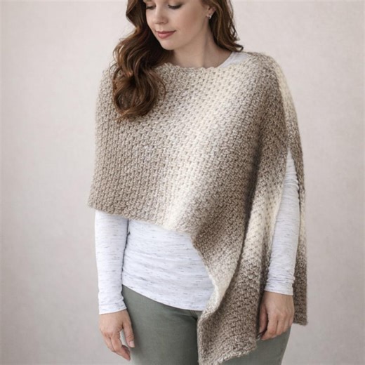 Crochet Wrap PDF Pattern Easy Rectangular Shawl Two Size Layering Accessory - Etsy