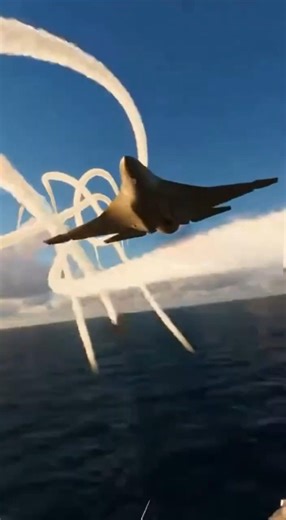 6th Gen Fighter Faces Naval Rocket Volley — Then This Happens