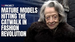 The Australian fashion scene is going through a revolution after an uptick of mature models started to hit the runway. | The Project