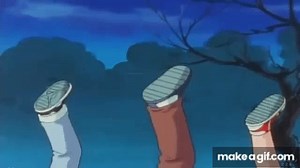 Ash, Misty and Brock fainting on Make a GIF