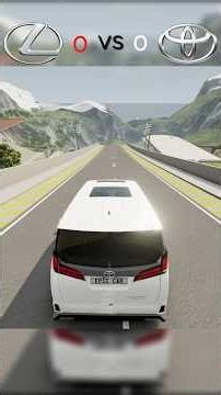Lexus LM vs Toyota Alphard Extrime Tests! #beamng #beamngdrive #crashtest #lexus #alphard