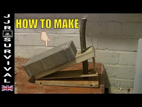 How To Make A Deadfall Mouse Trap