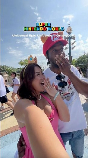 Super Nintendo World in 20 seconds- Universal Orlando Epic Universe