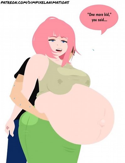 Nicky (My OC) "Just One More" Pregnancy Comedy Animation #shorts