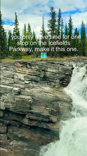 Athabasca falls Jasper national park