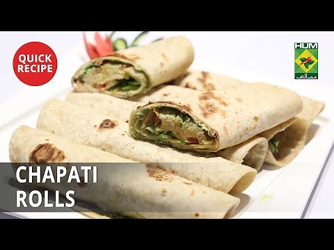 Chapati Rolls | Quick Recipes | Masala TV