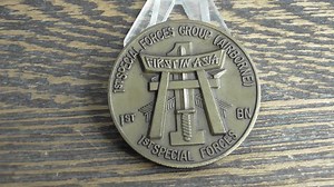 US Army 1st SFG 1st Special Forces Group Airborne 1st Battalion Marked SR Challenge Coin #C252 - Etsy Canada