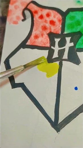 Hogwarts logo drawing #drawing