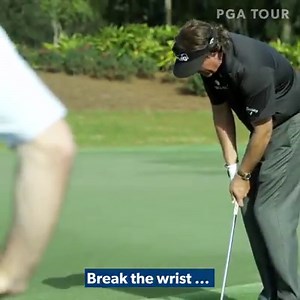 466K views · 1.1K reactions | "Accelerate to the finish." Phil Mickelson's tip might improve your chipping. | PGA TOUR | Facebook