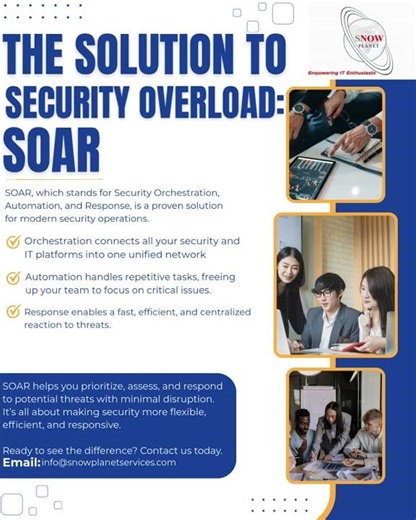 The Solution to Security Overload #SOAR #NowPlatform #ServiceNow #SNOWPlanetServices