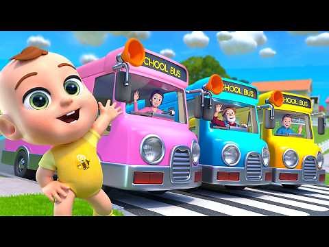Wheels On The Bus All Together | Baby Songs & Nursery Rhymes