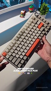 Enhance Your Typing With Ajazz AK820 MAX Plus Tri-Mode Wireless Mechanical Keyboard! Price: 5000 BDT Product link: https://vibegaming.com.bd/product/ajazz-ak820-max-plus-tri-mode-wireless-mechanical-keyboard-retro/ | Vibe Gaming