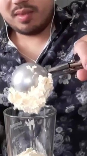ASMR Dr Pepper Ice Cream Float eating sounds #asmr #asmrtiktoks #asmrtriggers