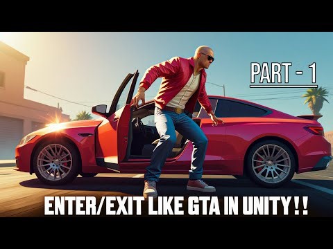 How to Make GTA Style Car Enter Exit System in Unity