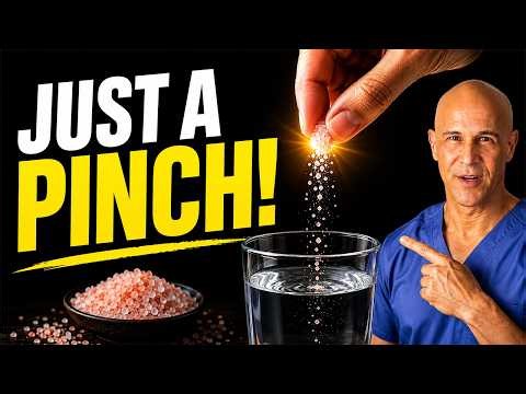 JUST A PINCH IN YOUR WATER CAN CHANGE HOW YOU FEEL ALL DAY | Dr. Mandell