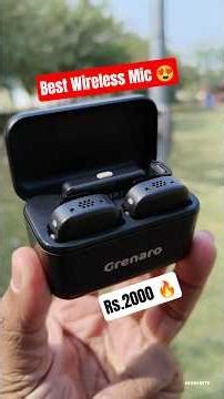 best wireless mic under 2000 ⚡