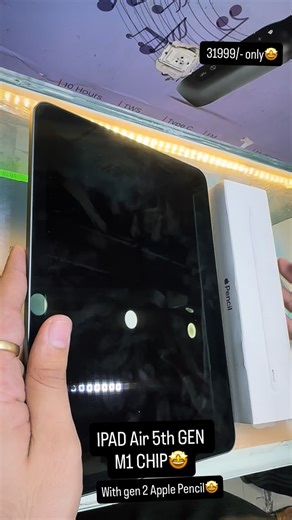 Tech Zone.com on Instagram: "IPAD AIR 5th GEN + APPLE PENCIL GEN 2🤩 31999/- ONLY TECHZONE.com🤩"