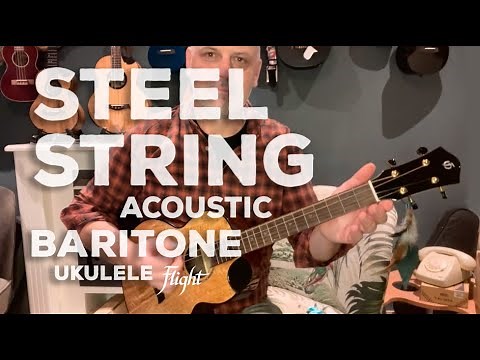 Flight Maia baritone - Steel String ukulele soundsample