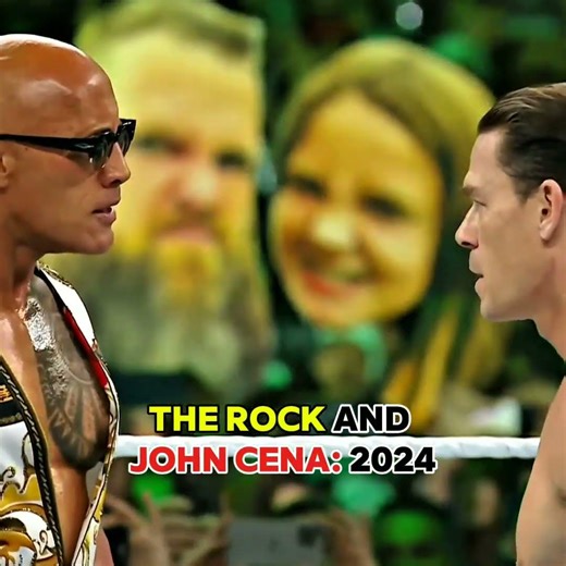 WRESTLERS Then Vs Now 💝 #wwe #therock #johncena #randyorton #undertaker #romanreigns #edit