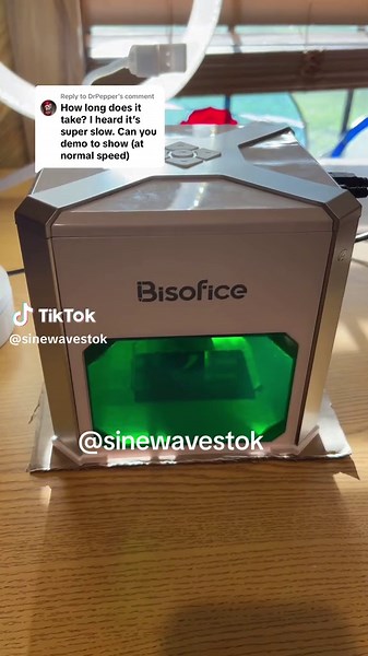 Replying to @DrPepper Bisofice K6 Mini 3000mW Laser Engraving Machine with 0.05mm Accuracy, 80x80mm Small Laser Engraver BT Wireless Control Cutter Engraver Tool Offline Engraving for Business Logo ID Tag Birthday Gift DIY * ★★★The output power is 3000mW and class 4. * ★★【How to get drivers, software and English user manuals?】 【Method 1】Included USB disk.【Method 2】 * ▶ Portable K6 Laser Engraver: Compact size - 17.2x17.2x16.2cm, and the engraving range inside the machine is 8×8cm²; only 800g pro