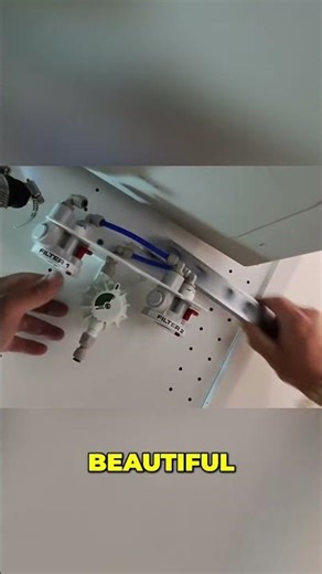 DIY Under-Sink Filter Install: Perfect Fit Every Time! #shorts